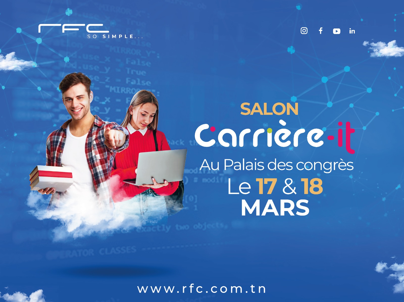 Participation de RFC au salon Carrère-iT 